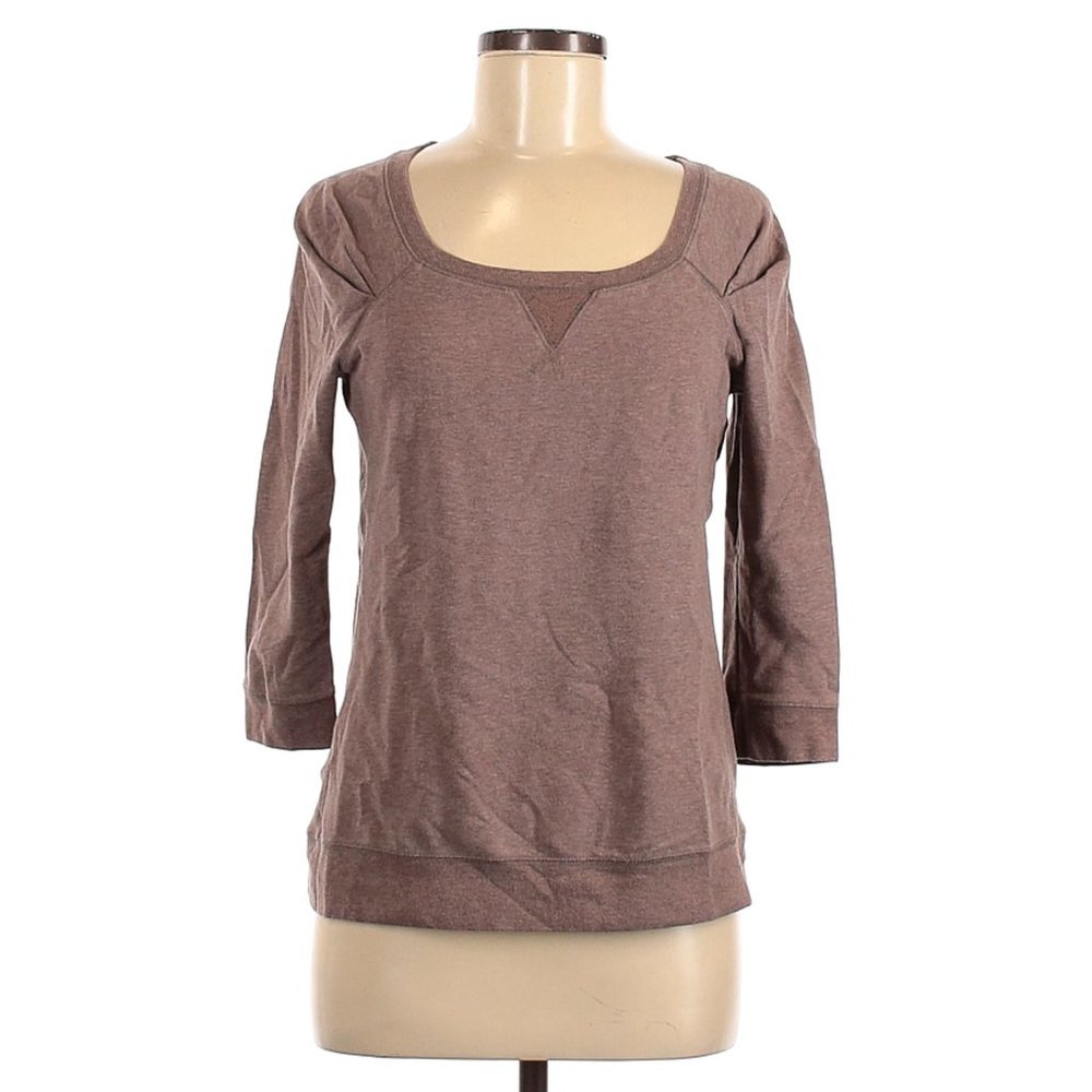 Anthropologie Saturday Sunday 3/4 sleeve raglan sweatshirt size medium